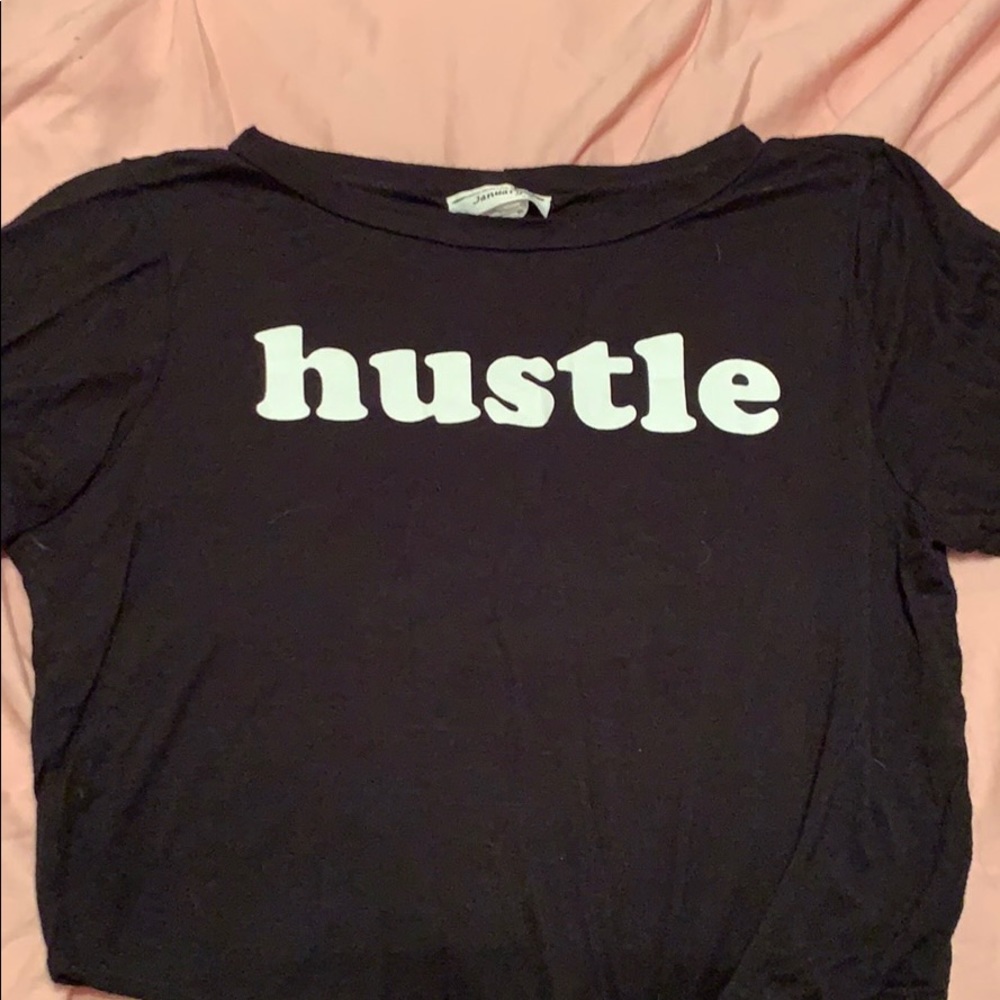 Hustle crop top